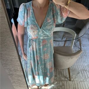 Euc Abercrombie and fitch dress wrap around